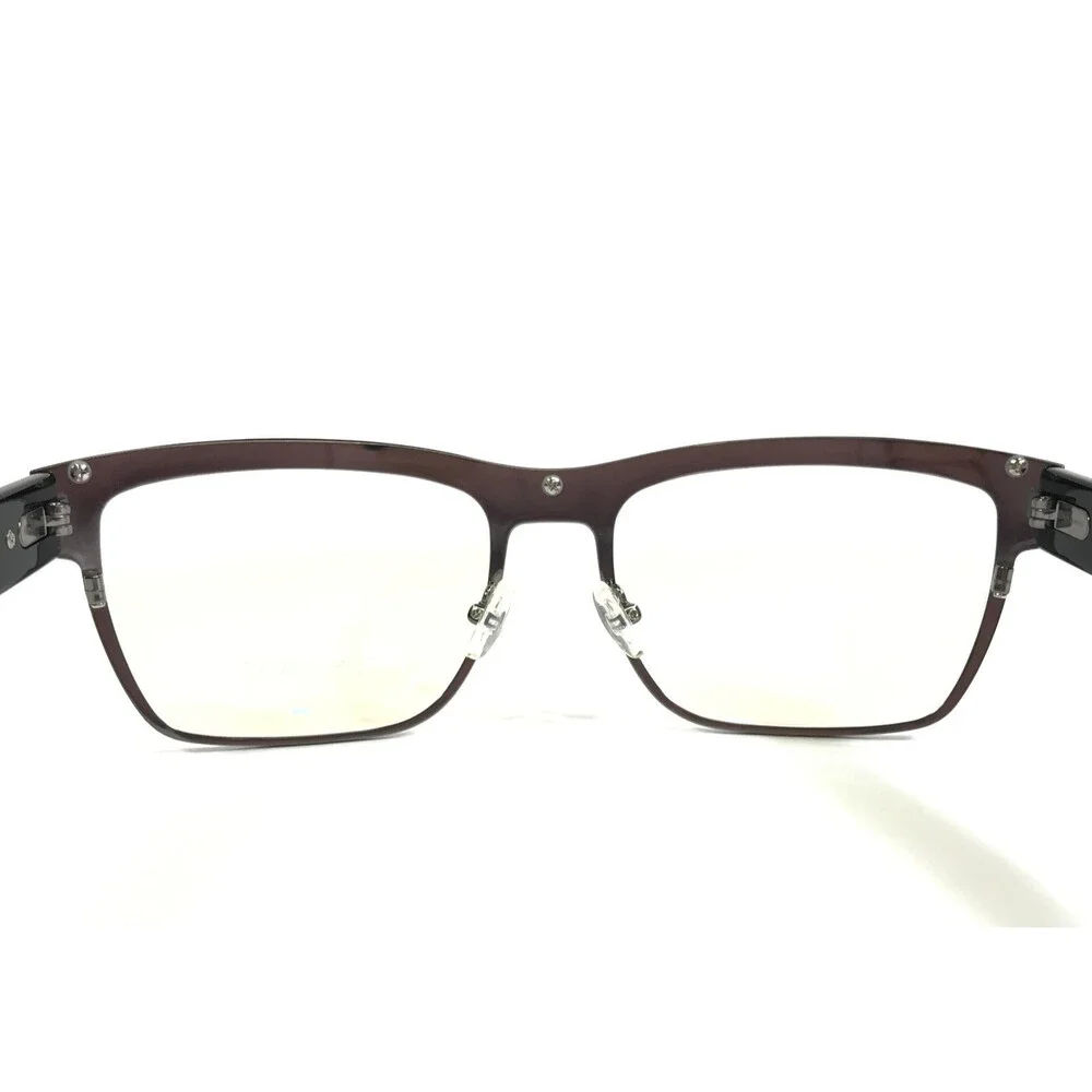Tom Davies Eyeglasses Frames TD754 Col. 2267 Shiny Ruthenium Black 57-18-145